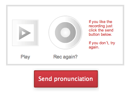 forvo-record Mission Forvo: recording all the words that exist in the world.