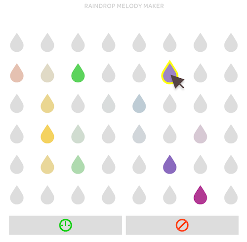 Raindrop Melody Maker by Lullatone